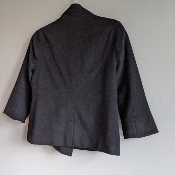 Vintage asymmetrical Cashmere Jacket - Picture 7 of 7